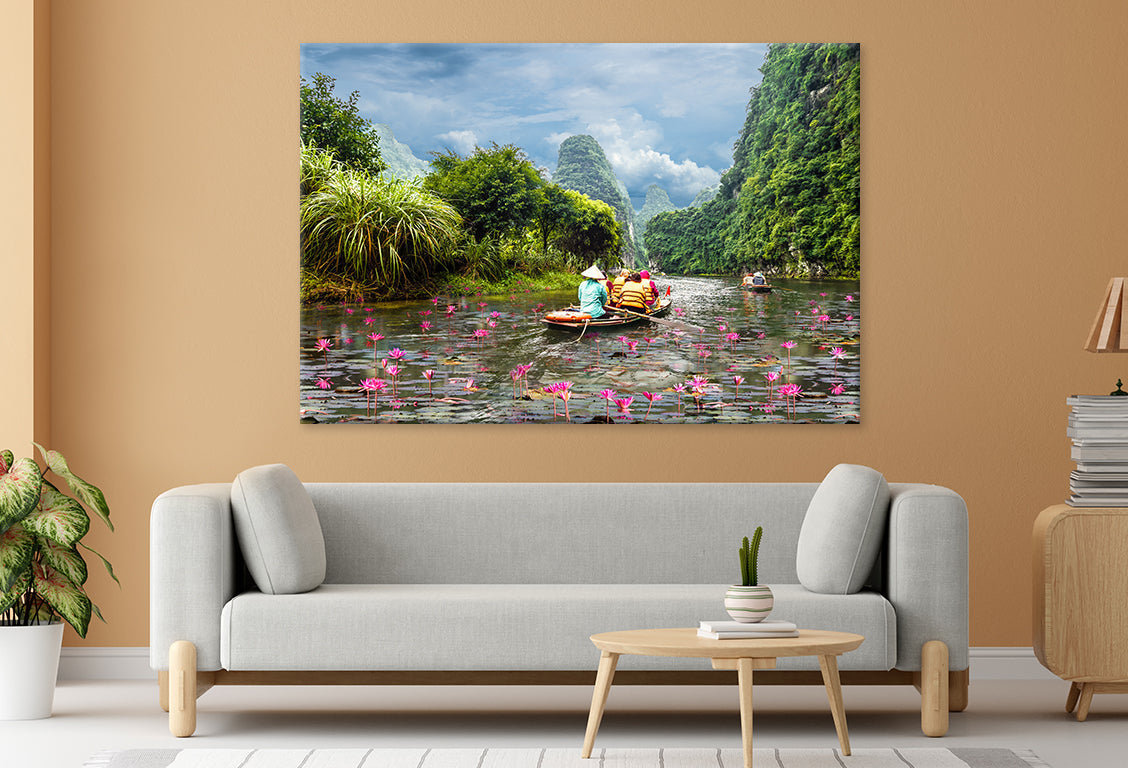 Trang An Landscape, Ninh Bình  Wall Art Decor 100% Australian Made