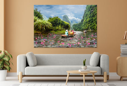 Trang An Landscape, Ninh Bình  Wall Art Decor 100% Australian Made