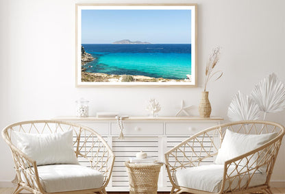 Favignana Island Beach With Ocean Home Decor Premium Quality Poster Print Choose Your Sizes