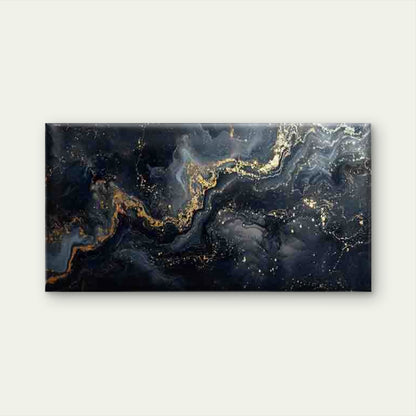 Golden Marble Texture Wall Art Canvas Office Home Room Framed 120x60cm