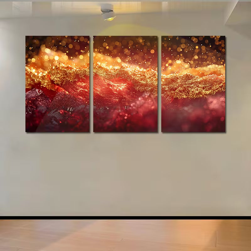 3pcs Luxurious Abstract Galaxy Wall Art Set Canvas Framed 60x90cm - High Quality Print 100% Australian Made Wall Canvas Ready to Hang
