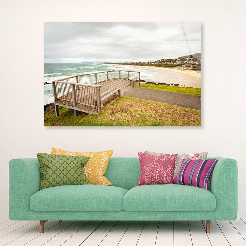 Lighthouse Beach Port Macquarie New South Wales Australia Acrylic Glass Print Tempered Glass Wall Art 100% Made in Australia Ready to Hang