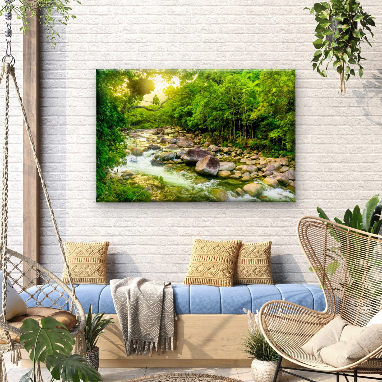 Mossman Gorge River Daintree National Park Australia Wall Art Decor 100% Australian Made