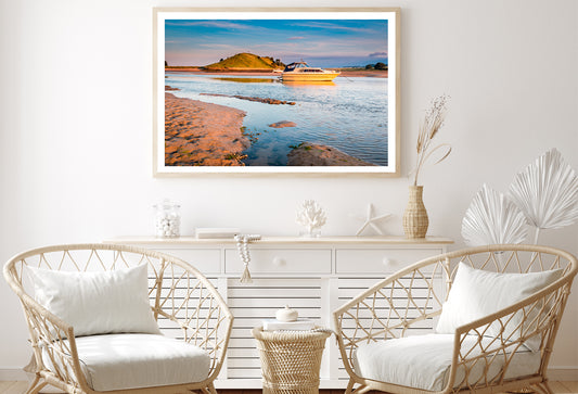 Church Hill across River Aln Estuary Home Decor Premium Quality Poster Print Choose Your Sizes