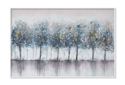 Blue-Grey, Woods Art Oil Painting Wall Art Limited Edition High Quality Print