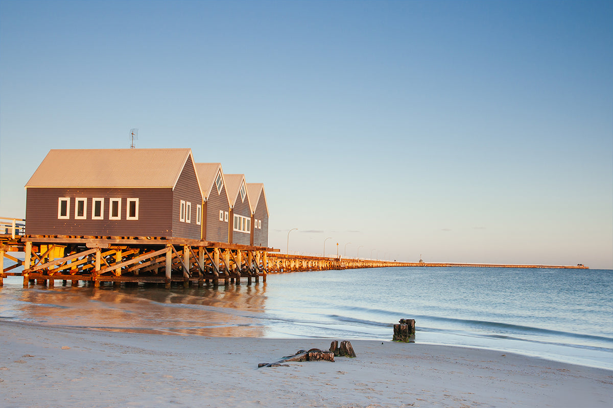 Busselton Jetty Western Australia Morning Light Wall Art Decor 100% Australian Made