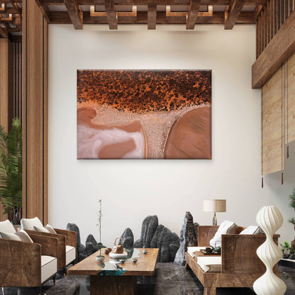 Lake Baladjie in Western Australia Wall Art Decor 100% Australian Made