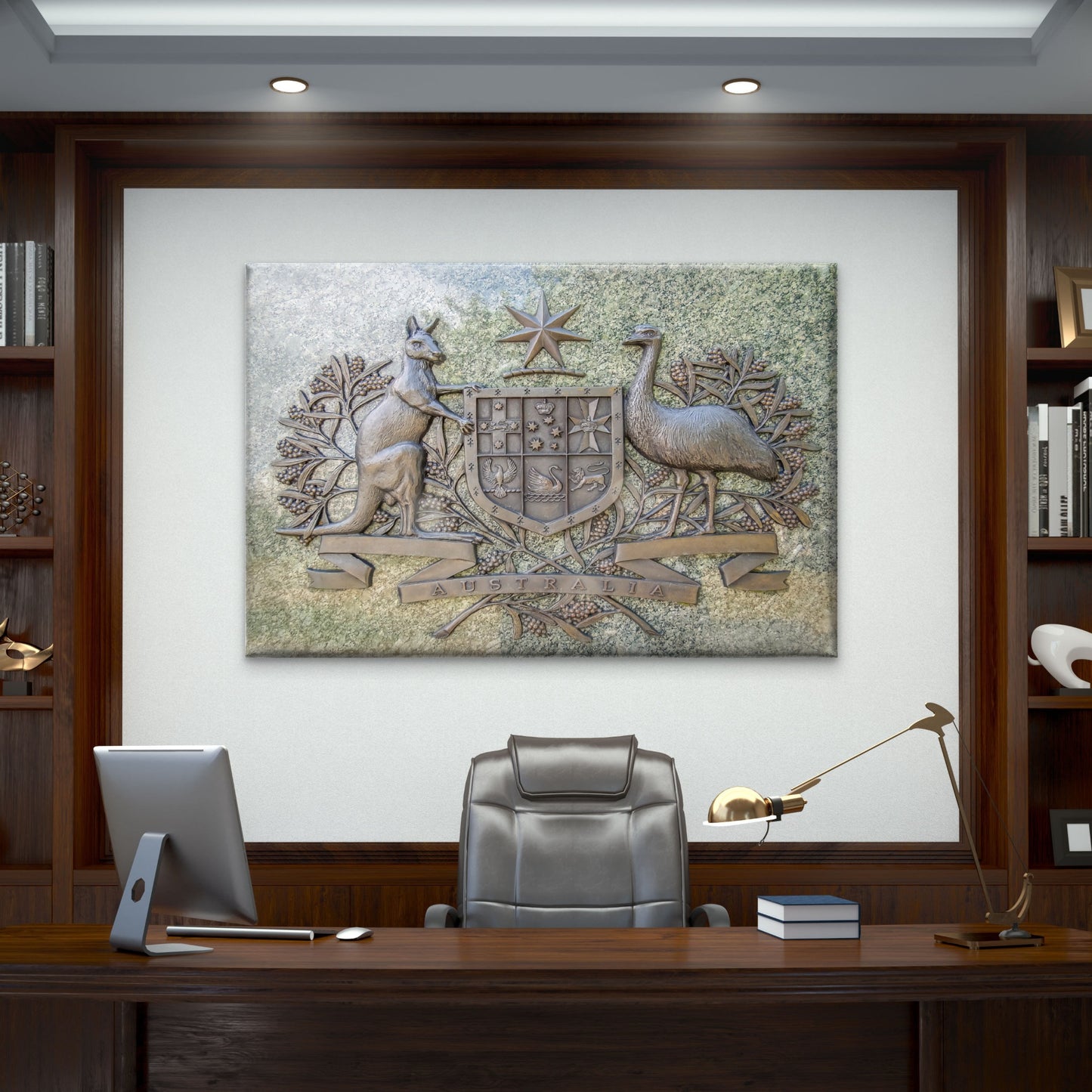 Australian War Memorial in London Wall Art Decor 100% Australian Made