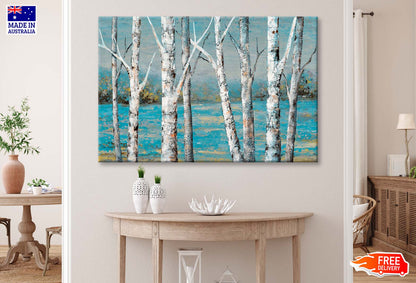 Trees & Forest Oil Painting Wall Art Limited Edition High Quality Print