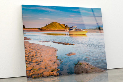 Church Hill across River Aln Estuary Acrylic Glass Print Tempered Glass Wall Art 100% Made in Australia Ready to Hang