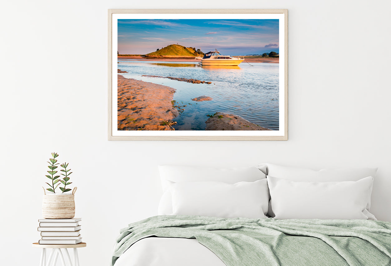 Church Hill across River Aln Estuary Home Decor Premium Quality Poster Print Choose Your Sizes