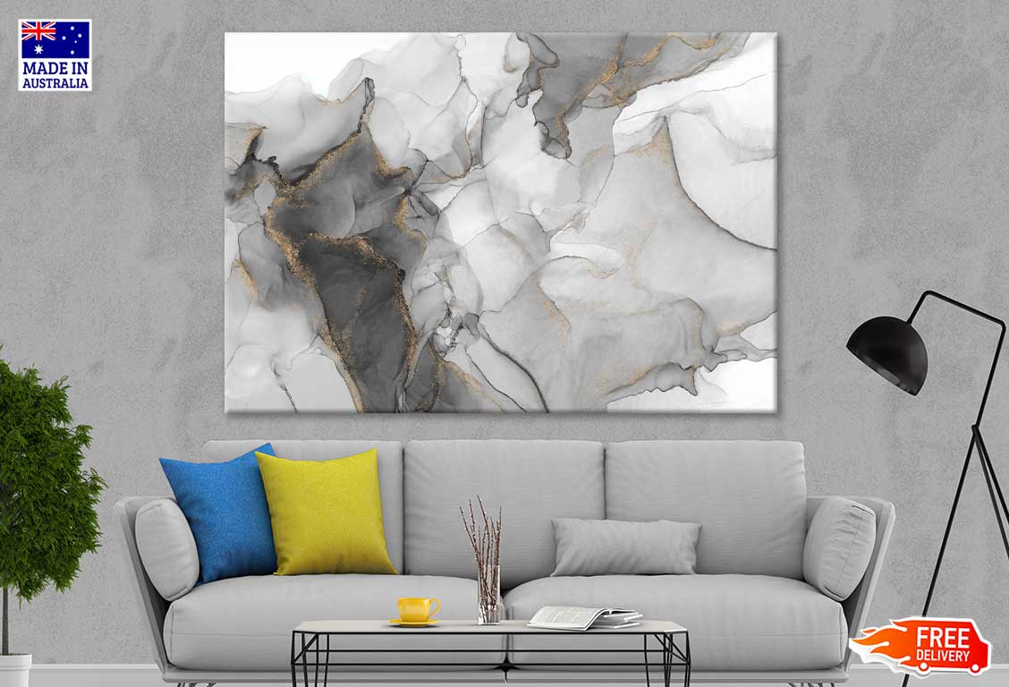 Luxury Abstract Fluid Art Painting Print 100% Australian Made