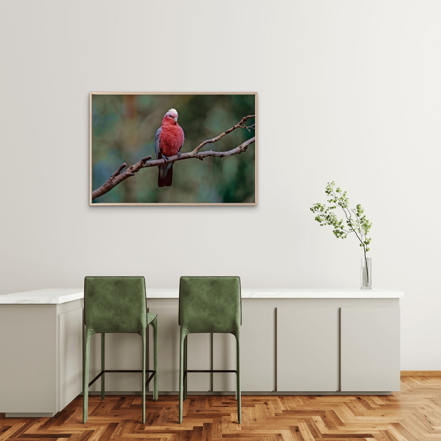 Galah South East Queensland Wall Art Decor 100% Australian Made