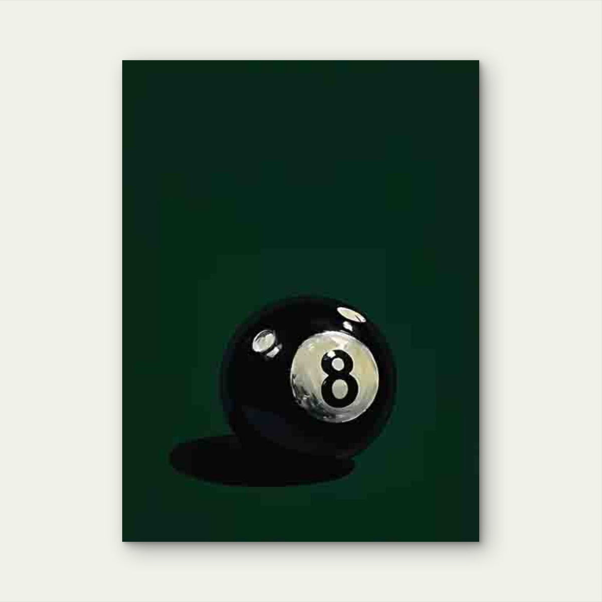 Billiards Art 60x90cm Metal Print Ready to Hang