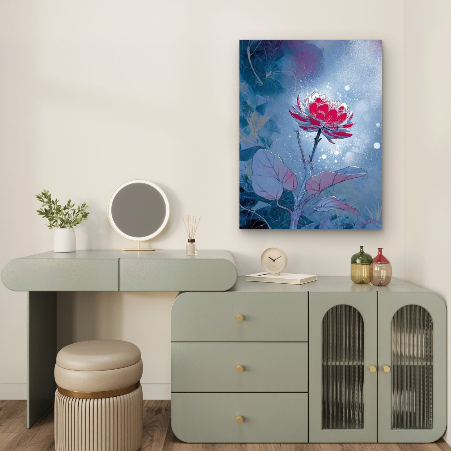 The Flower That Blooms in Adversity Is The Rarest 60x90cm Metal Print Ready to Hang