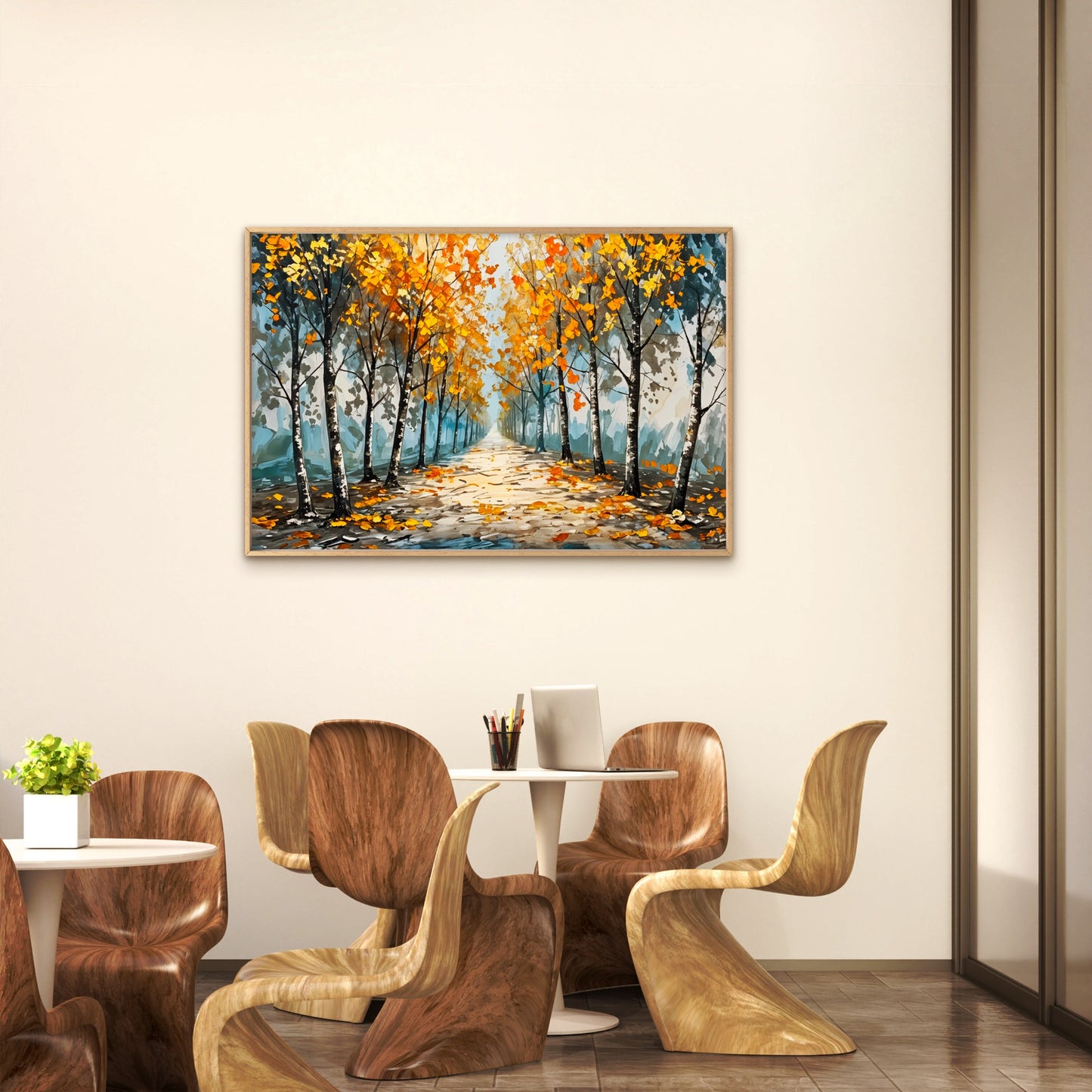 Forest Path Painting Wall Art Decor 100% Australian Made