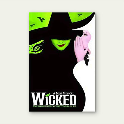 Featuring The Wicked Musical Metal Print Ready to Hang