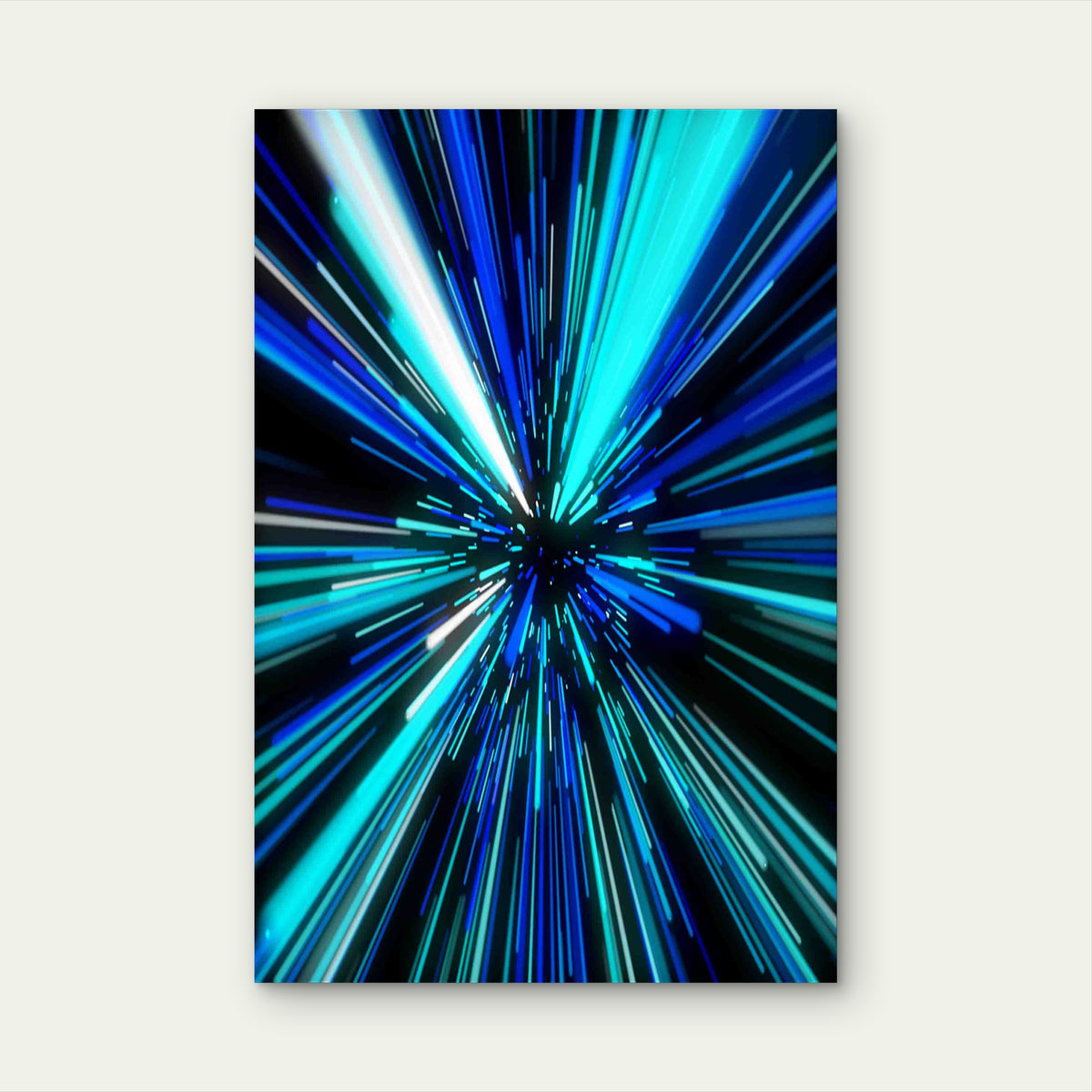 Abstract Background With Straight Lines 40x60cm Metal Print Ready to Hang