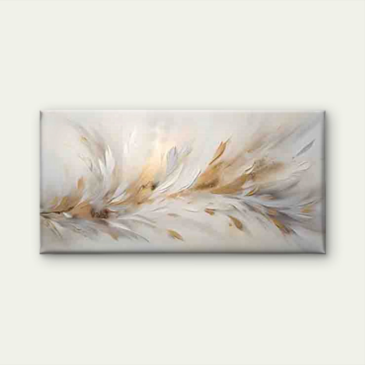 Abstract Dynamic Feather Wall Art Canvas Office Home Room Framed 120x60cm