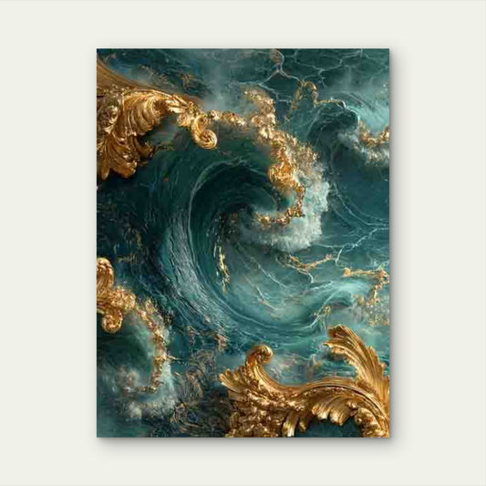 The Fall of Ambition', Inspired by Greek Mythology 60x90cm Metal Print Ready to Hang