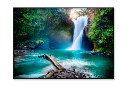 Secret Bali Jungle Waterfall Home Decor Premium Quality Poster Print Choose Your Sizes