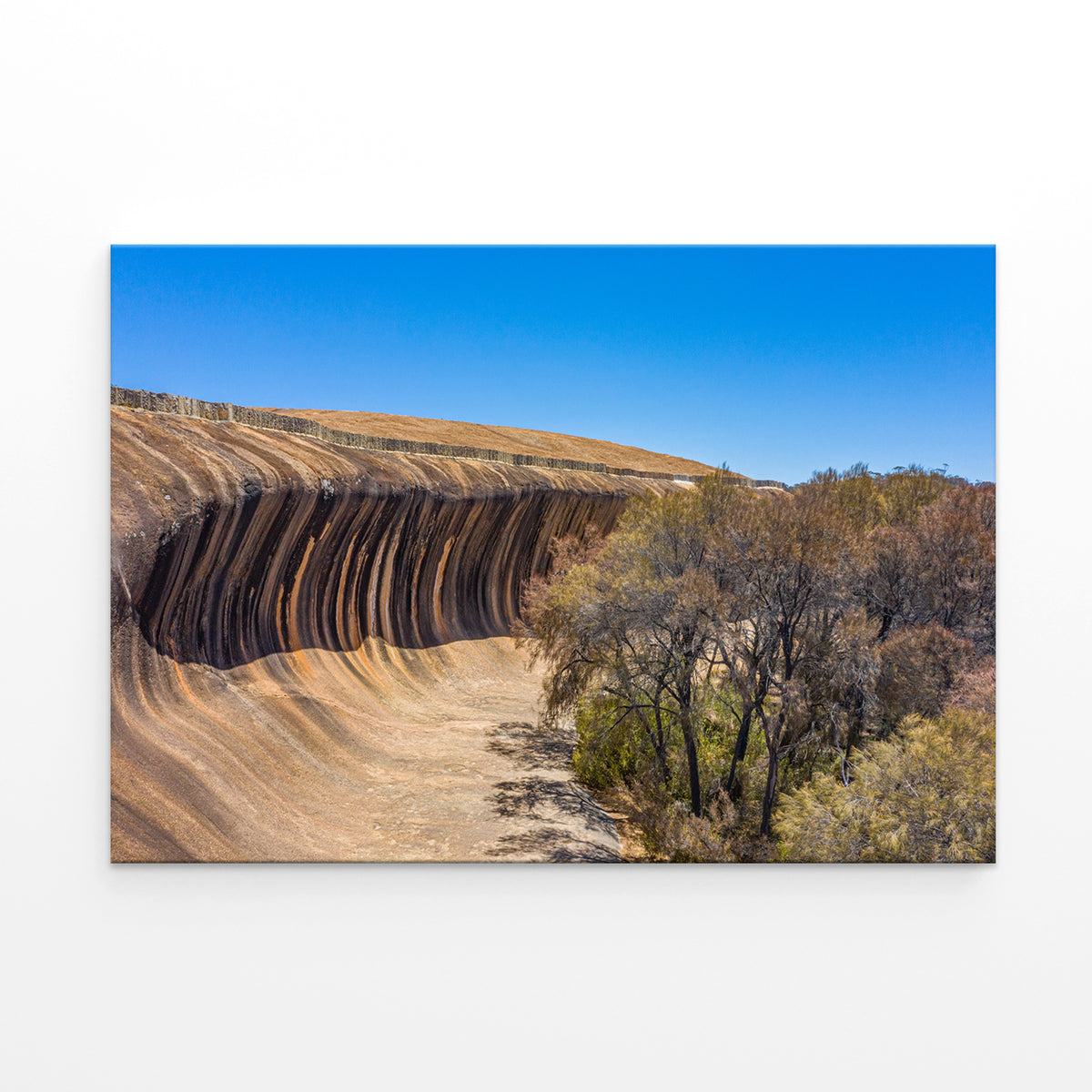 Wave Rock Western Australia Hyden Wall Art Decor 100% Australian Made