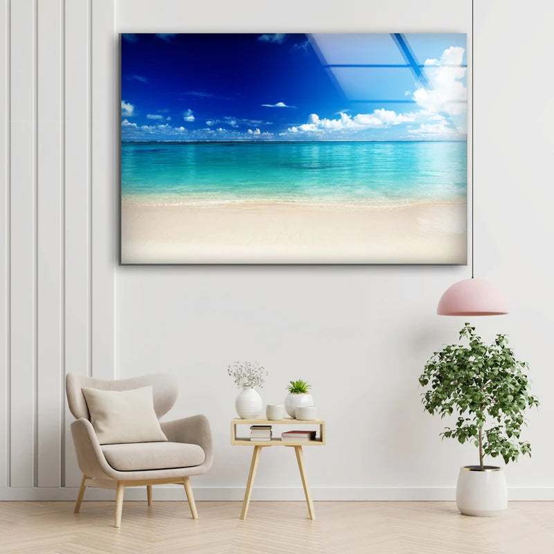 Stunning Sea Scenery UV Direct Aluminum Print Australian Made Quality