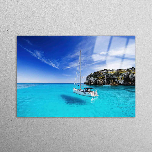 Oceanic Dream Ocean View Acrylic Glass Print Tempered Glass Wall Art 100% Made in Australia Ready to Hang