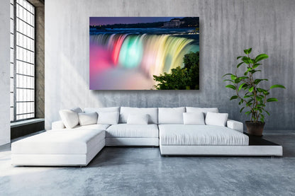 Niagara Falls Waterfall UV Direct Aluminum Print Australian Made Quality