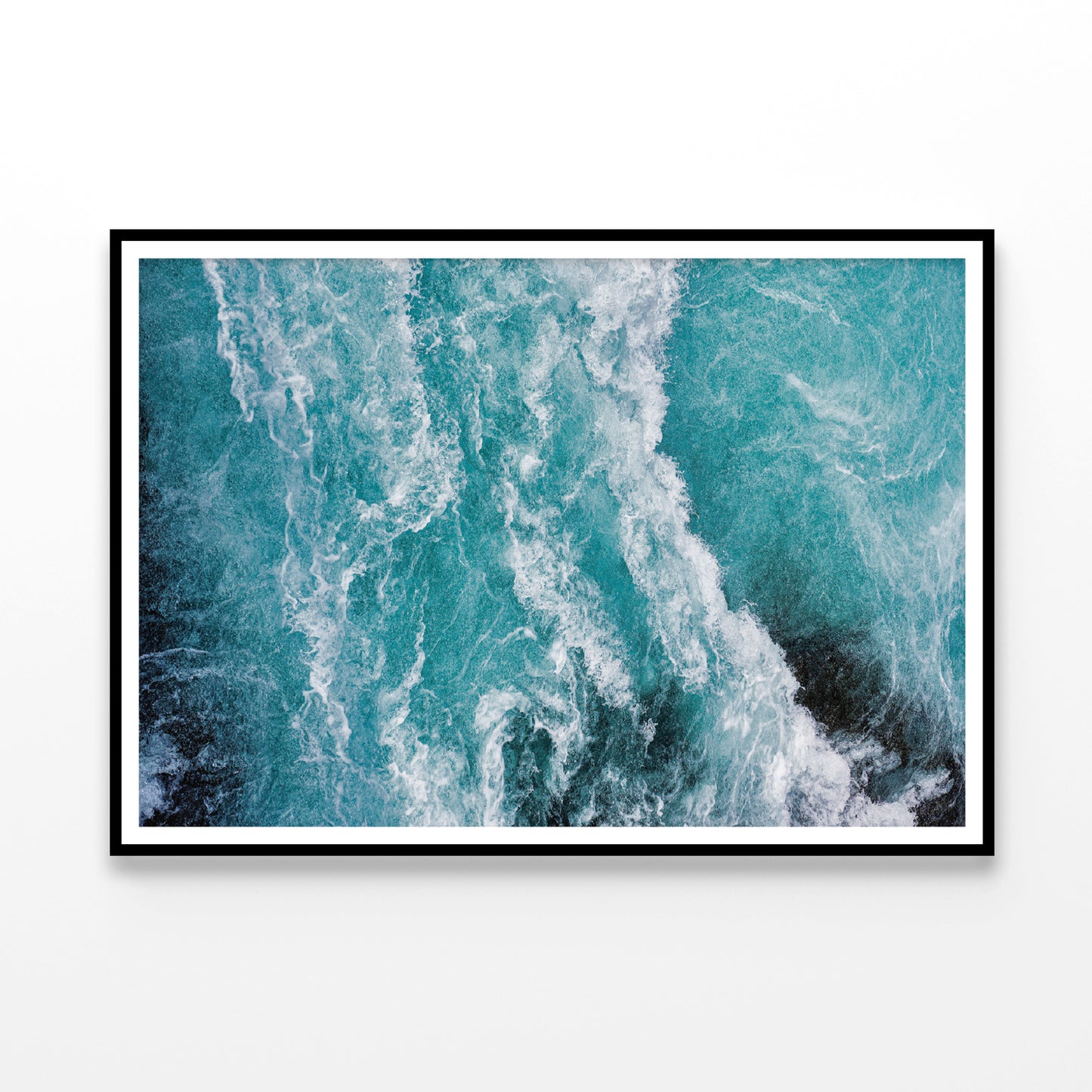 Close-Up of a Wave in the Ocean Home Decor Premium Quality Poster Print Choose Your Sizes