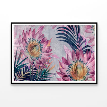 Floral Design Drawing Home Decor Premium Quality Poster Print Choose Your Sizes