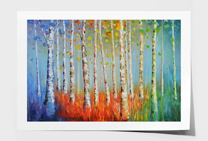 A Colorful Landscape, Woods Wall Art Limited Edition High Quality Print