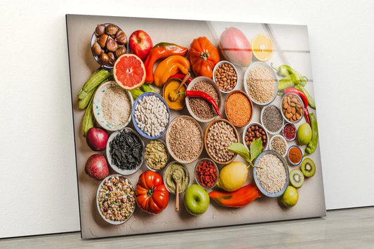 Spices Vegetables Fruit UV Direct Aluminum Print Australian Made Quality