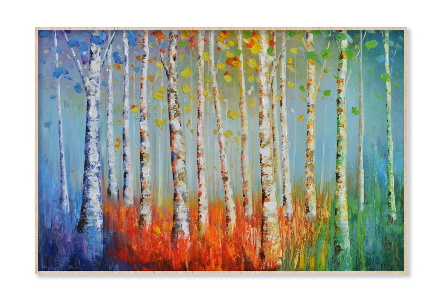 A Colorful Landscape, Woods Wall Art Limited Edition High Quality Print