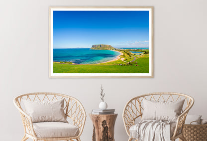 Green Grass Lands on Sunny Day Australia Home Decor Premium Quality Poster Print Choose Your Sizes