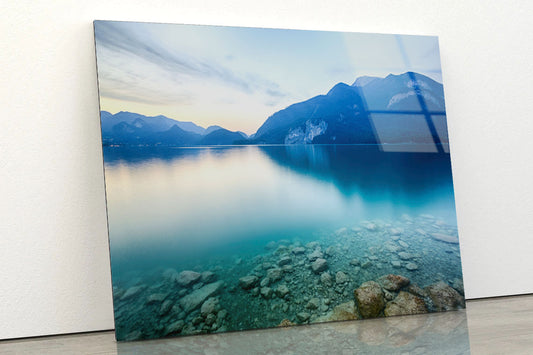 Lake Wolfgangsee in Austria Acrylic Glass Print Tempered Glass Wall Art 100% Made in Australia Ready to Hang