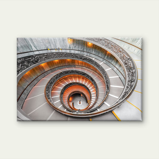 Bramante Staircase Vatican Spiral Staircase Wall Art Decor 100% Australian Made