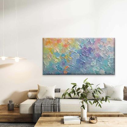 Modern Abstract Brushstroke Wall Art Canvas Office Home Room Framed 120x60cm