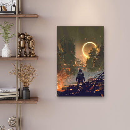 Sun Of The Destruction 60x90cm Metal Print Ready to Hang