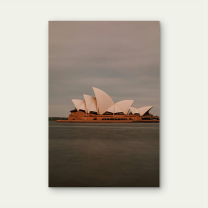 Iconic Sydney Opera House, Sydney, Australia 40x60cm Metal Print Ready to Hang