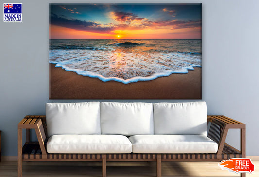 Beautiful Cloudscape Over the Sea Sunrise Photograph 90x60cm Print 100% Australian Made