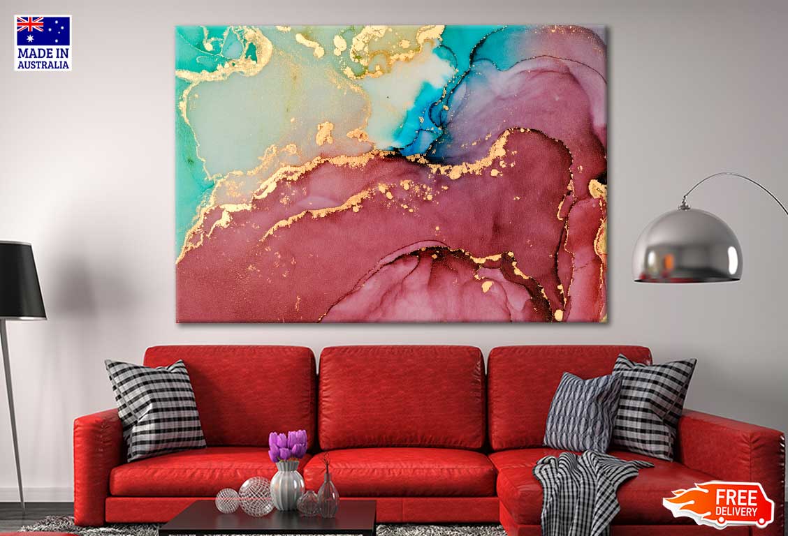 Natural Luxury Abstract Print 100% Australian Made