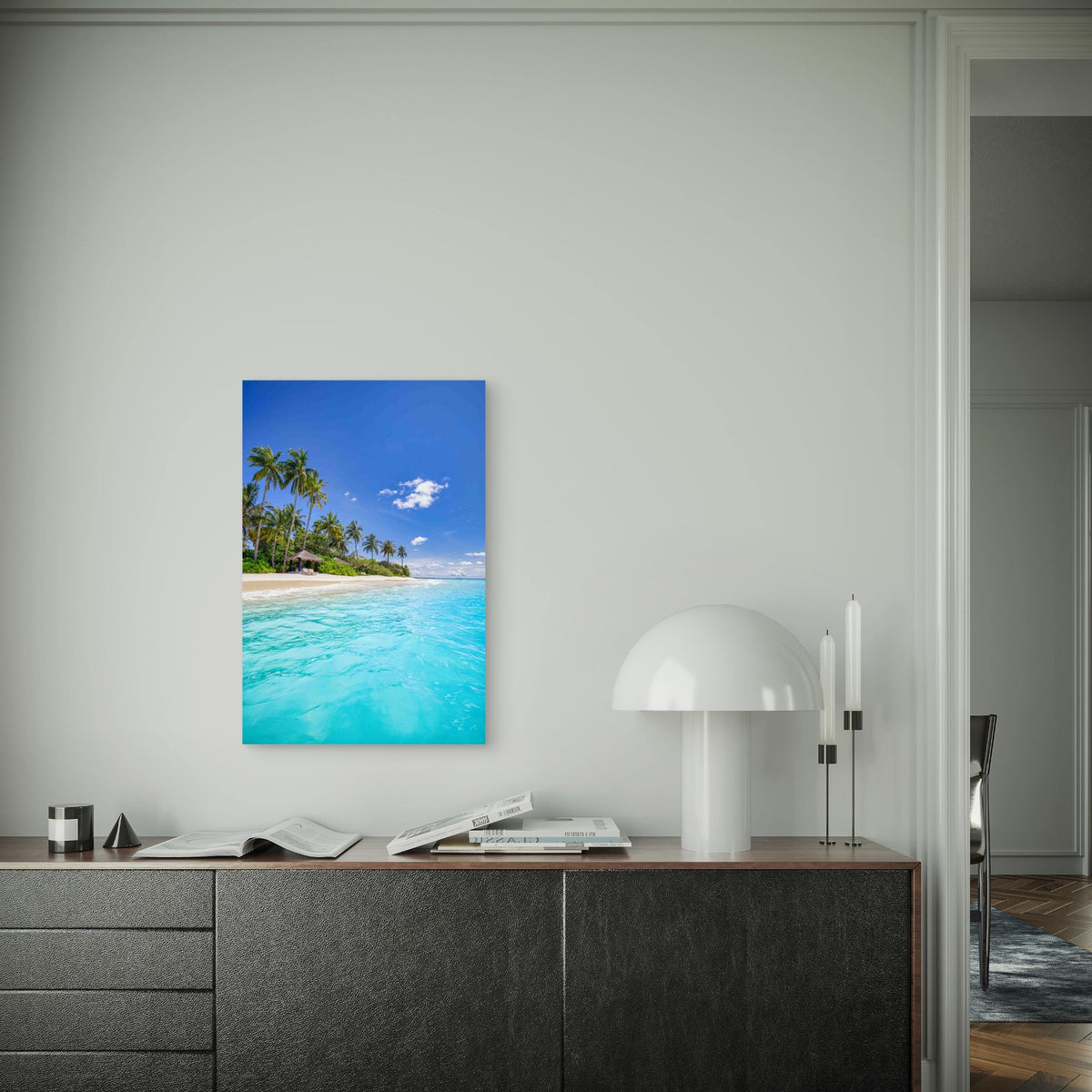 Best Tropical Beach Landscape Metal Print Ready to Hang
