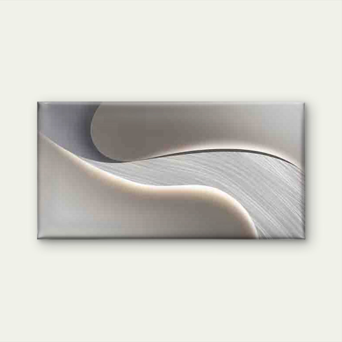 Contemporary Abstract Wave Wall Art Canvas Office Home Room Framed 120x60cm