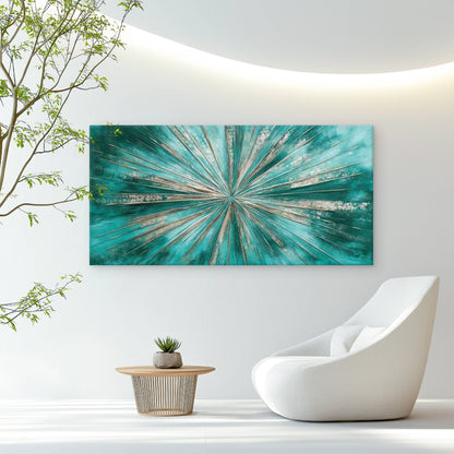 Dynamic Lines Abstract Wall Art Canvas Office Home Room Framed 120x60cm