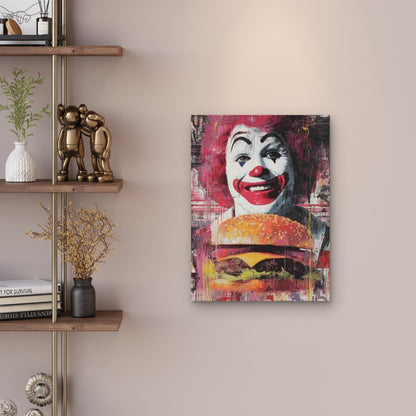 Serigraphy Pop Art Inspired by Warhol & Invader 60x90cm Metal Print Ready to Hang