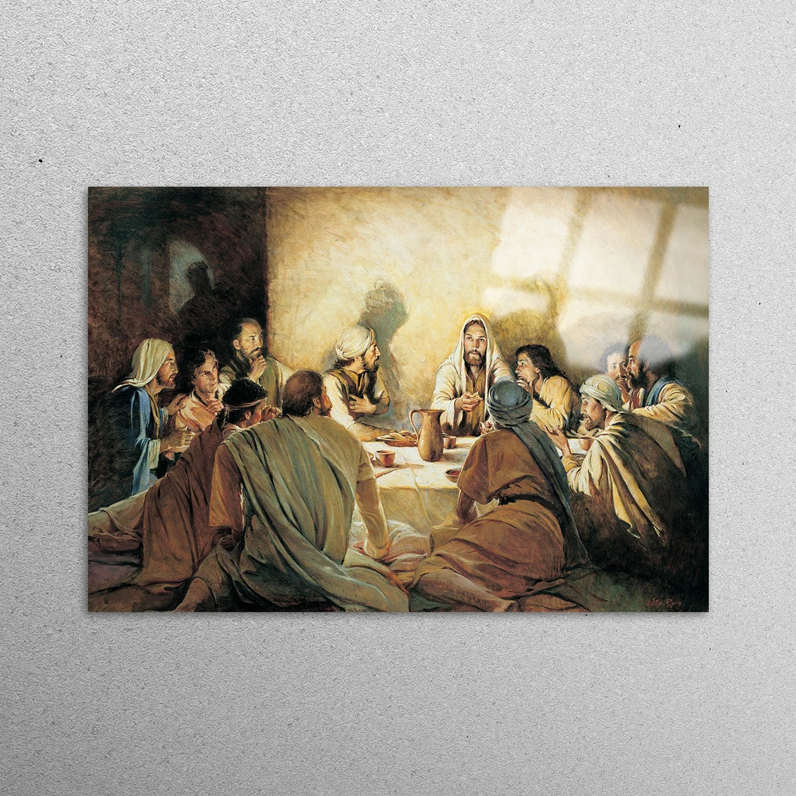 Spiritual Jesus Wall Art Acrylic Glass Print Tempered Glass Wall Art 100% Made in Australia Ready to Hang