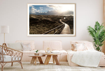 Dunes On the North Frisian Island Amram in Germany Home Decor Premium Quality Poster Print Choose Your Sizes