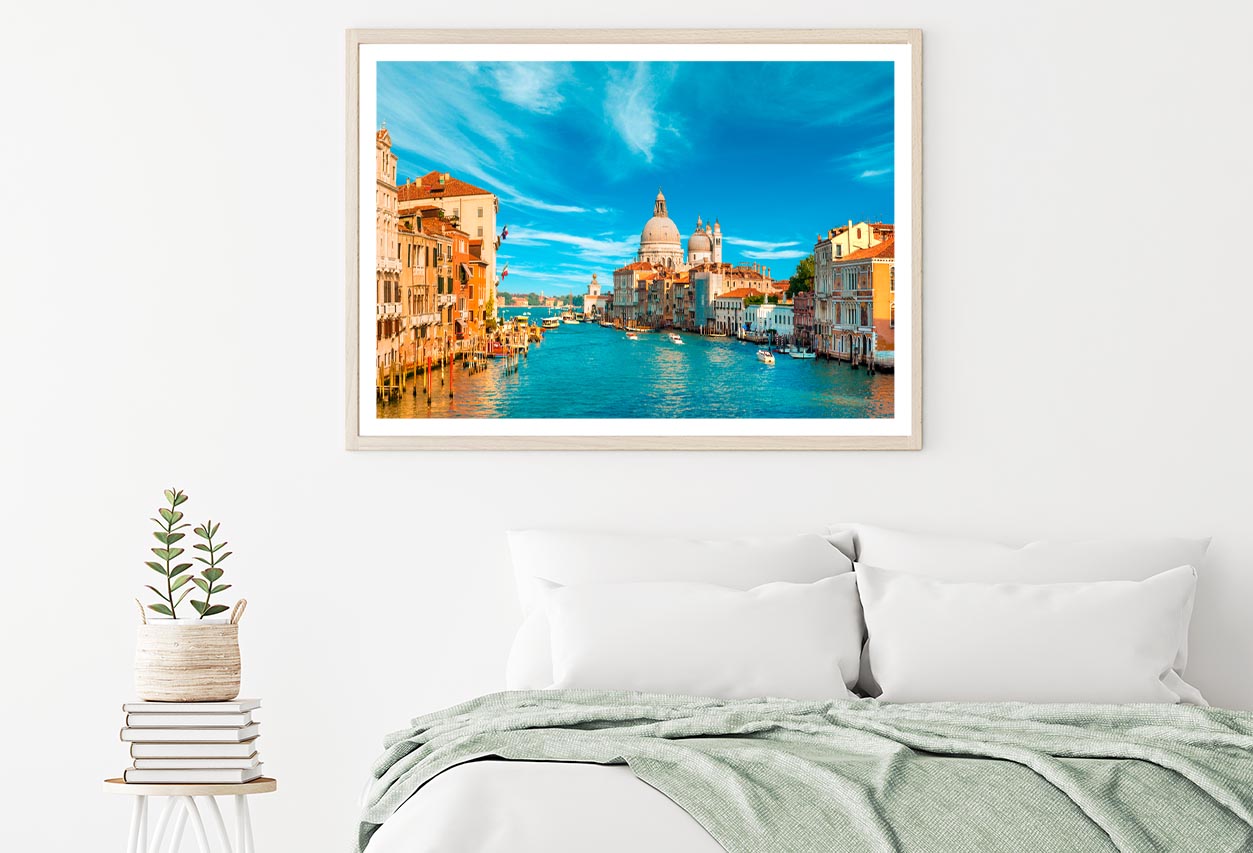 Gorgeous View of The Grand Canal, Venice, Italy Home Decor Premium Quality Poster Print Choose Your Sizes