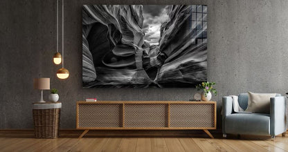 Grand Canyon B&W View UV Direct Aluminum Print Australian Made Quality